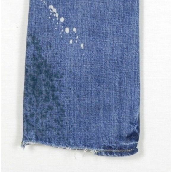 Paper Denim & Cloth New Ripper Super Low Flare Jeans Paint Splatter 27 - Picture 5 of 8